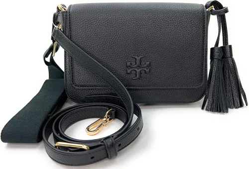 Vista 2 de Tory Burch Thea Web Flap Crossbody Bolso Mujer