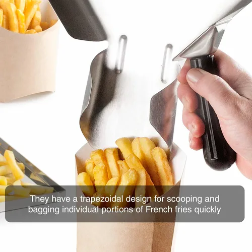 Vista 6 de Lacor - 62678 - Batidor de Patatas, Pala de Cocina Profesional, Utensilios de Cocina, Acero Inoxidable, Mango Ergonómico y Antideslizante Apta