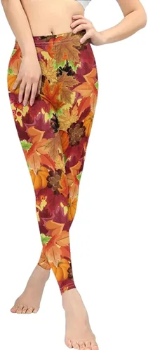 Vista 4 de PZZ BEACH Leggings de yoga de cintura alta Scrunch Booty Pants Ropa atlética Novetly Pattern Fitness Pantalones largos