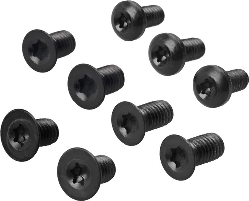 Vista 6 de Juego de accesorios de titanio de 13 piezas para Spyderco Paramilitary PM2 C81, incluye tornillos, pivote principal, tubo de cordón, espaciador