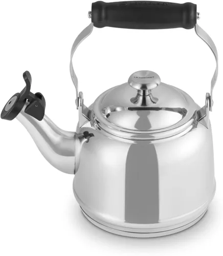 Vista 16 de Le Creuset - Tetera Demi esmaltada en acero, 1.25 cuartos de galón, Artichaut