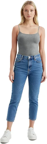 Vista 138 de Emmalise Camisola larga casual básica para mujer, con tirantes ajustables, top en capas