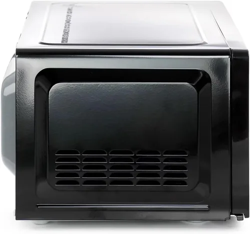 Vista 4 de Horno microondas de encimera de 0.7 pies cúbicos y 700 W en color blanco, microondas compacto con 10 niveles de potencia, pantalla LED, cocción