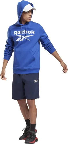Vista 5 de Reebok Men's Big Logo Fleece Hoodie