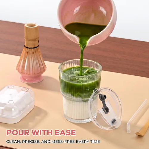 Vista 5 de Juego Matcha Kit Completo Matcha con Matcha Whsik Rosa