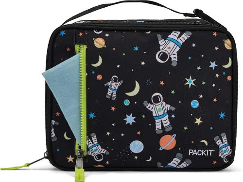 Vista 7 de PackIt Caja de aperitivos congelable, Spaceman y lonchera clásica congelable, Spaceman
