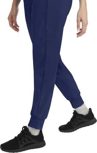 Vista 4 de Healing Hands Jogger Scrubs for Women Six Pocket Tara Scrub Pant 9233 Purple Label