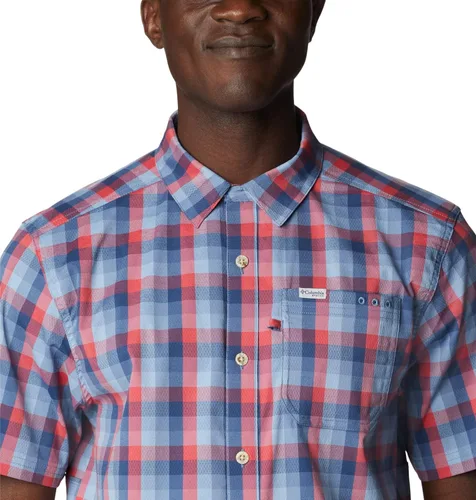 Vista 4 de PFG Super Slack Tide Camp - Camiseta para hombre, color gris
