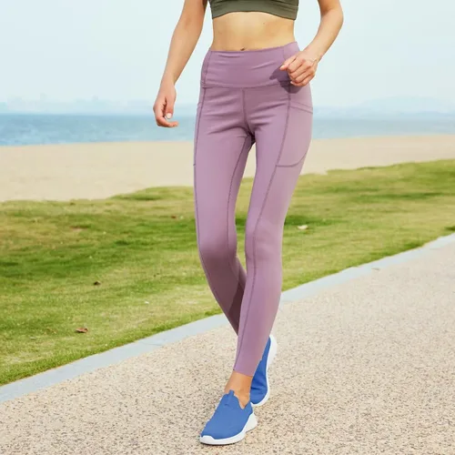 Vista 3 de TIOSEBON Tenis para caminar para mujer, tenis de punto sin cordones, cómodos tenis de malla