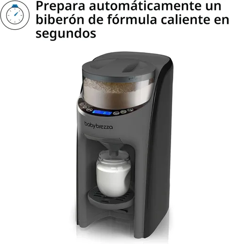 Vista 2 de Baby Brezza Formula Pro - Máquina dispensadora de fórmula avanzada – Mezcla automáticamente una botella de fórmula caliente al instante – Haz