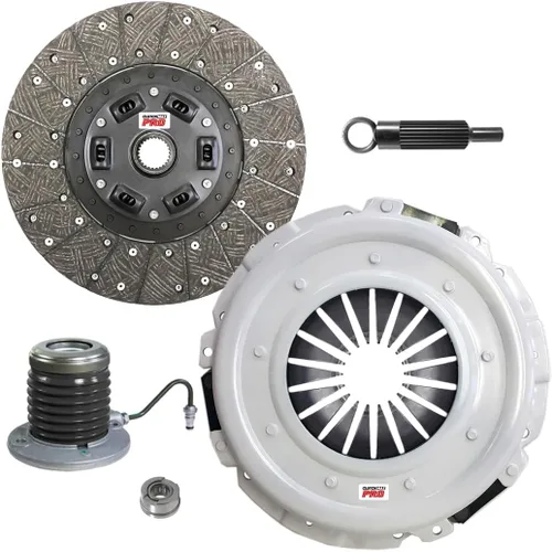 Vista 8 de PRO Performance Stage 1 Kit de embrague con volante Chromoly con cilindro esclavo compatible con Ford Shelby GT500 Mustang 5.4L V8 Supercharged