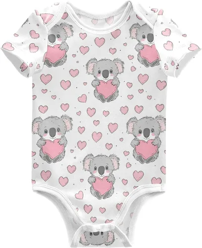 Vista 22 de vvfelixl Bodies para bebé niña negro Pug blanco manga corta algodón ropa de bebé para niñas 0-24 meses Multi1
