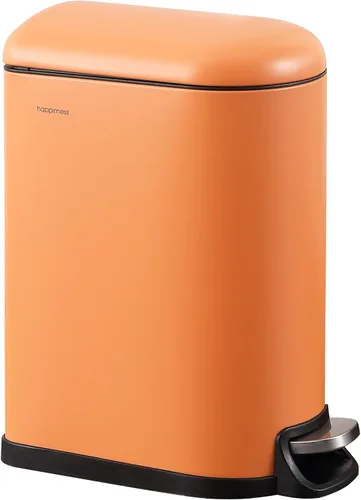 Vista 15 de happimess Roland Mini - Bote de basura de 2.6 galones de cierre suave Negro