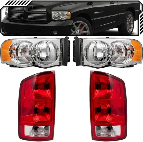 Vista 21 de EPIC LIGHTING OE Spec placas de circuito halógenas sin bombillas de repuesto para DGE 02-06 RAM 1500 2500 03-06 RAM 3500 [CH2814101 55077346AA ] par