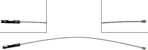 Vista 2 de Dorman Cable de freno de estacionamiento C660313 compatible con modelos Dodge seleccionados