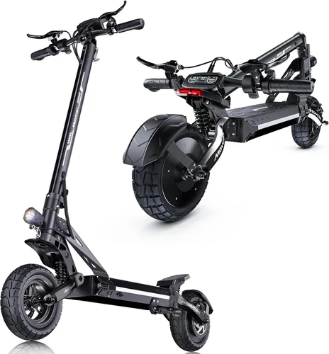 Vista 10 de Movcan Scooter eléctrico serie G100 para adultos CLÁSICO AZUL