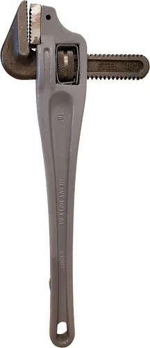 Vista 2 de Juego de llaves de tubo de aluminio ajustables de 18" (90 grados y 45 grados)