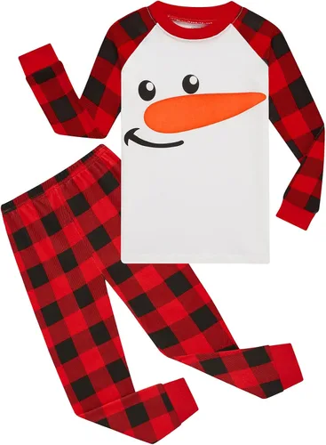 Vista 64 de Demifill Conjunto de pijamas de Halloween para niños y niñas, pijamas de Navidad, ropa de dormir para niños y niñas