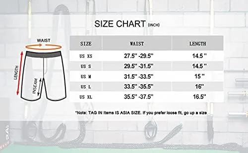 Vista 6 de EVERWORTH Pantalones cortos deportivos para hombre, pantalones cortos de entrenamiento para gimnasio, pantalones cortos casuales para correr