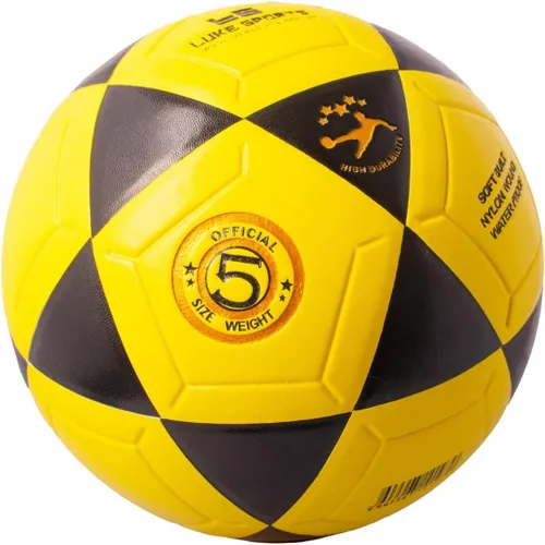 Vista 4 de Luke Sports Pelota de futvoleibol Tamaño 5 Pelota amarilla Especial Futvolley 5