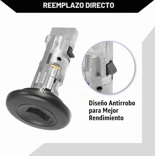 Vista 4 de 15298923 / Interruptor de encendido interior/cilindro de bloqueo de dirección con 2 llaves para Chevy Silverado 2003-2006 para GMC Sierra 2003-2006
