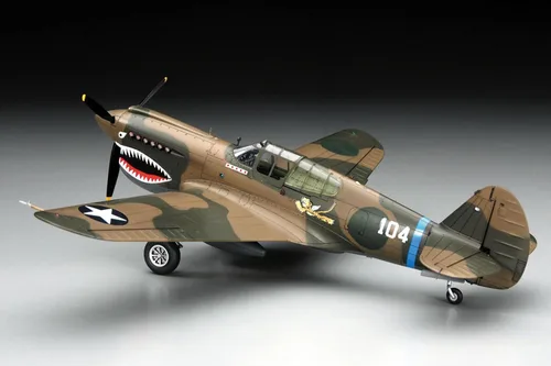 Vista 4 de Hasegawa 1/48 P-40E Warhawk