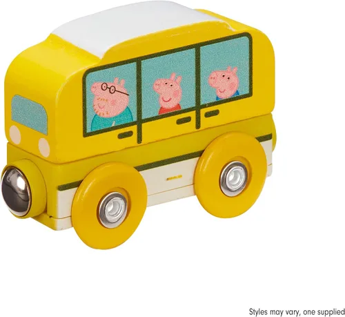 Vista 6 de Peppa Pig 07215 Mini Vehículos de Madera Los Estilos Pueden Variar