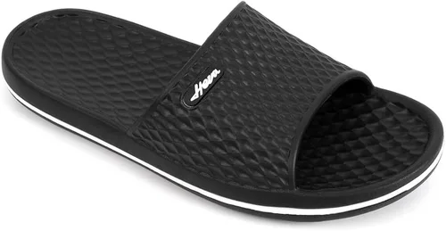Vista 20 de FUNKYMONKEY - Sandalias antideslizantes para hombres, para baño, playa, interiores