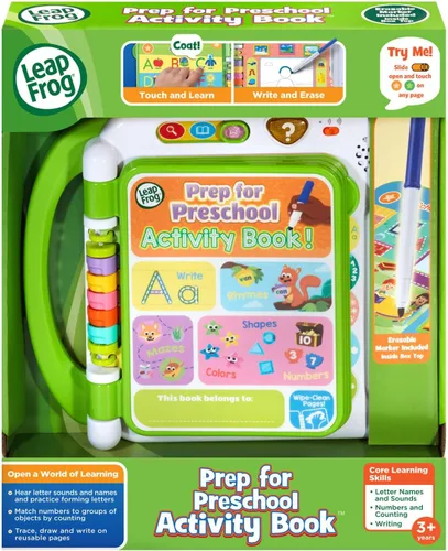 Vista 6 de LeapFrog Libro de actividades de preparación para preescolar Verde