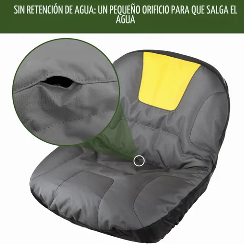 Vista 7 de Funda de asiento de cortacésped para reposabrazos de asiento, M