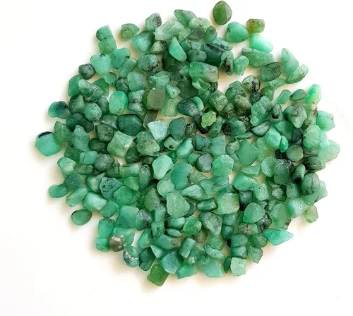Vista 6 de RARE GEMSTONE Piedra preciosa natural esmeralda en bruto Piedra preciosa esmeralda suelta Piedra preciosa en bruto para hacer joyas