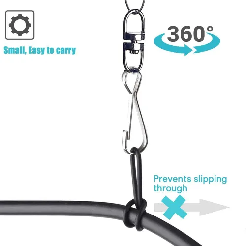 Vista 2 de KIWI design Gestión de cables VR, sistema de polea de techo compatible con HTC ViveVive ProRiftRift SLink Cable compatible con Quest 2QuestValve