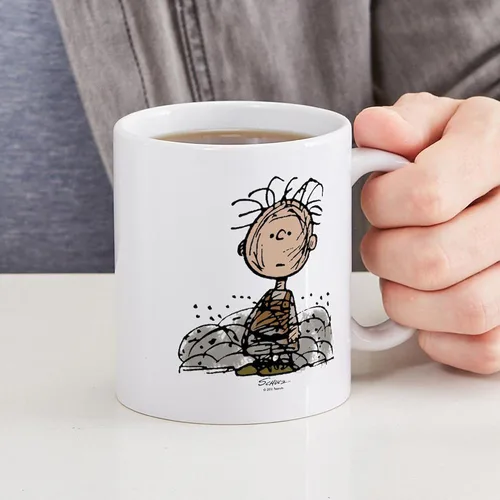 Vista 4 de CafePress Pigpen Mug Taza de café de cerámica de 11 oz (11.0 fl oz)