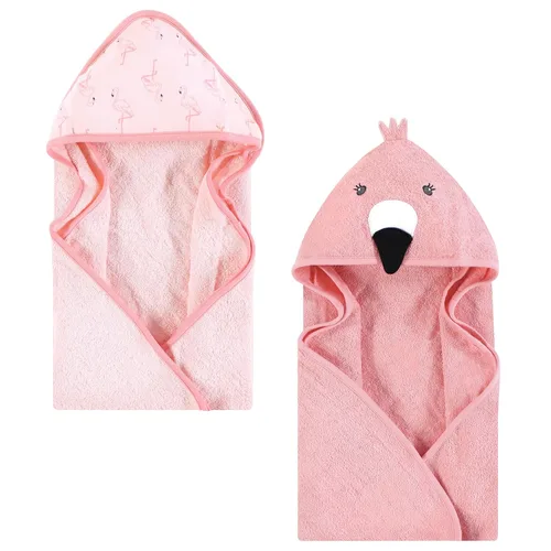 Vista 36 de Hudson Baby Toalla con capucha unisex de algodón con cara de animal para bebé, cocodrilo, talla única