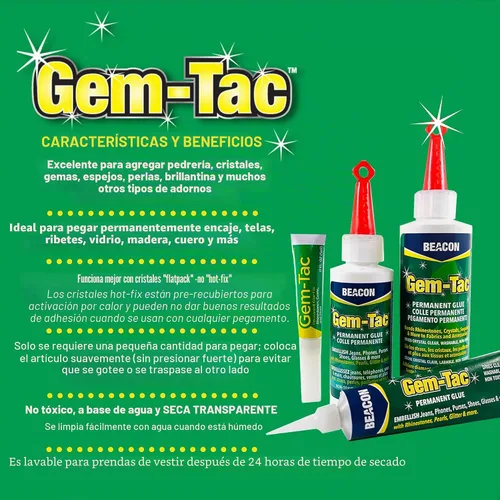 Vista 6 de Beacon Gem Tac Pegamento 4oz