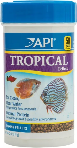Vista 7 de API PELLETS BOTTOM FEEDER PELLETS WITH SQUID Fish Food Contenedor de 1.3 onzas