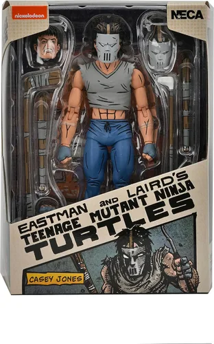 Vista 2 de Teenage Mutant Ninja Turtles (Mirage Comics) - Figura de acción a escala de 7 pulgadas - Casey Jones