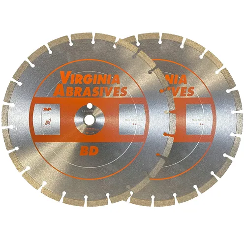 Vista 23 de Virginia Abrasives 425-08408 - Hoja de diamante de hormigón de uso general UV de 9 pulgadas - Cortador húmedo y seco para hormigón/asfalto