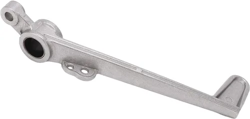 Vista 9 de Pedal de freno trasero, pedal de freno trasero de aluminio CNC, reemplazo de palanca de pie de motocicleta plateada para CBR1000RR 2008?2011