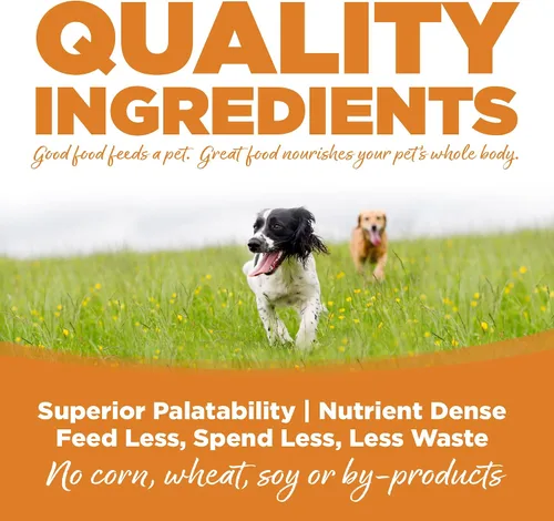 Vista 4 de NutriSource Alimento seco para perros adultos, harina de cordero y arroz, 4 libras