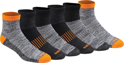 Vista 47 de Dickies Calcetines Dri-Tech para hombre con control de humedad, disponibles en tallas M-XXL (6, 12, 18 pares)