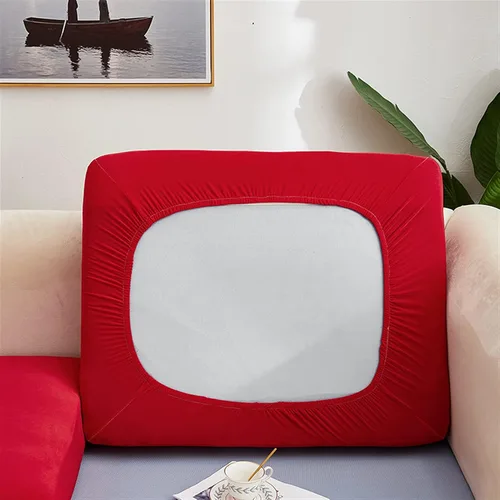 Vista 13 de Fundas de cojín elásticas para cojines de sofá, fundas de asiento de caravana, protector de sofá de dos asientos, de elastano, protector de muebles