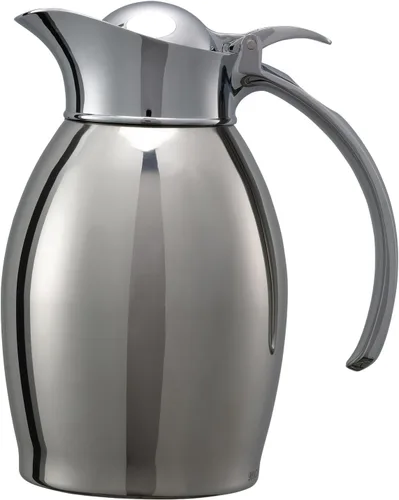 Vista 3 de Service Ideas NIC06BSBX Serie Nicollet Original, jarra aislada al vacío, aspiradora inoxidable, 20 onzas, ónix negro Negro Onyx