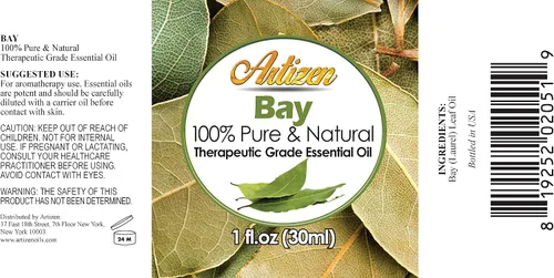 Vista 2 de Aceite esencial Artizen (100 % puro y natural, sin diluir) de calidad terapéutica, botella gigante. Ideal para aromaterapia, relajación, terapia