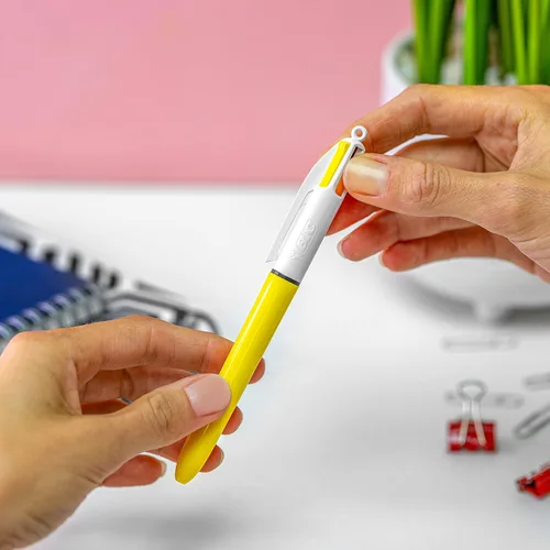 Vista 3 de BIC Bolígrafos Sun de 4 colores - Caja de 12