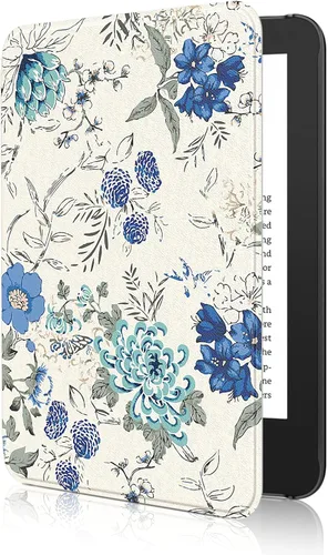 Vista 86 de MoKo Funda para Amazon Kindle Basic de 11ª generación 2024/2022 de 6 Verde medianoche