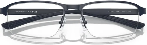Vista 5 de AX ARMANI EXCHANGE Men's Ax1061 Square Prescription Eyewear Frames