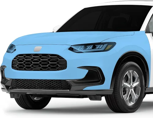 Vista 13 de BOGAR TECH DESIGNS Funda para kit de película PPF para parachoques delantero Honda HR-V 2023+, sujetador transparente