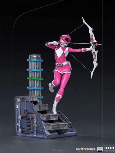 Vista 6 de Iron Studios - Mighty Morphin Power Rangers - Escala de arte BDS Pink Ranger 1/10