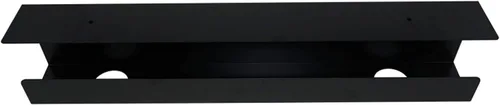 Vista 4 de PROGRESSIVE AUTOMATIONS Organizador de bandeja de cables debajo del escritorio - Negro (DO-06-Negro)